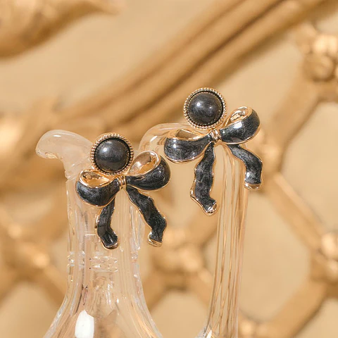ARETE PIN LAZO MARIE NEGRO