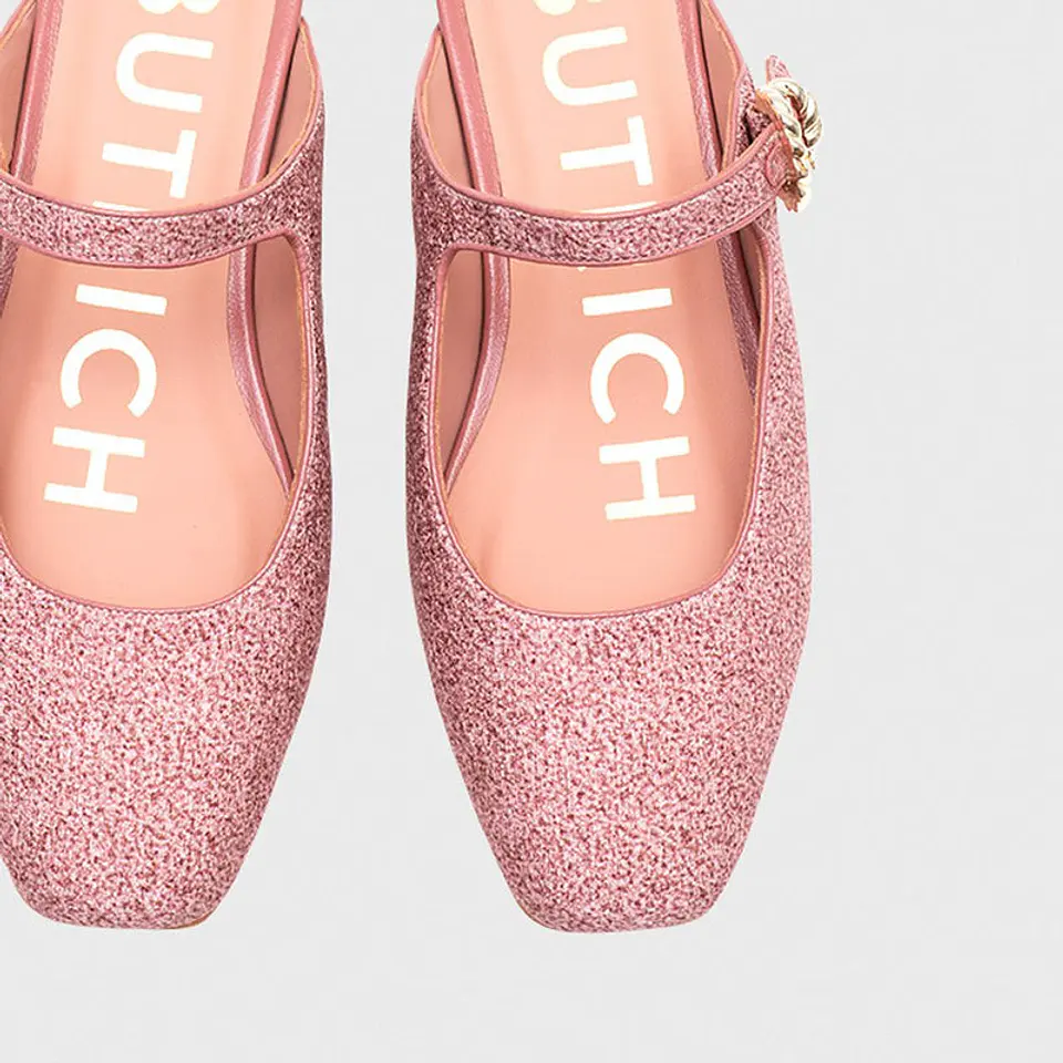KENZA MULE FLAT ROSA 5