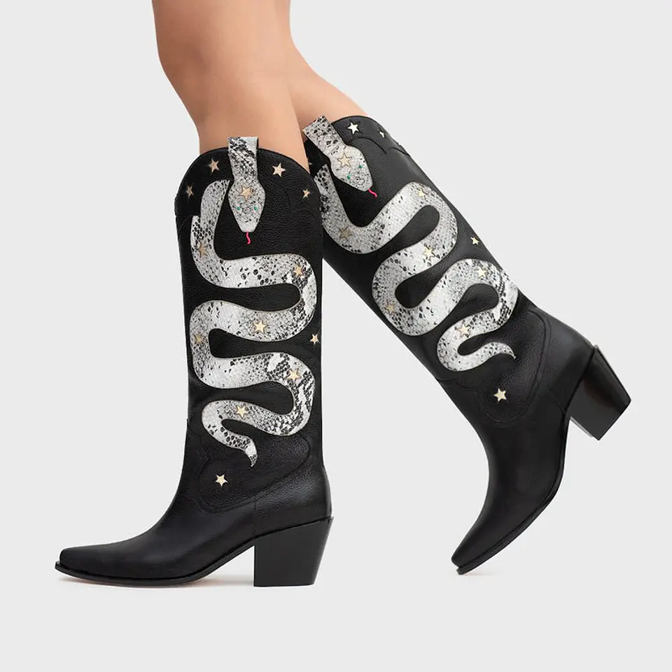 BOTA ANACONDA NEGRO 2