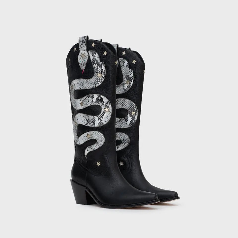 BOTA ANACONDA NEGRO 3