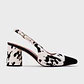 KORINA PUMP HUESO NEGRO - Miniatura 1