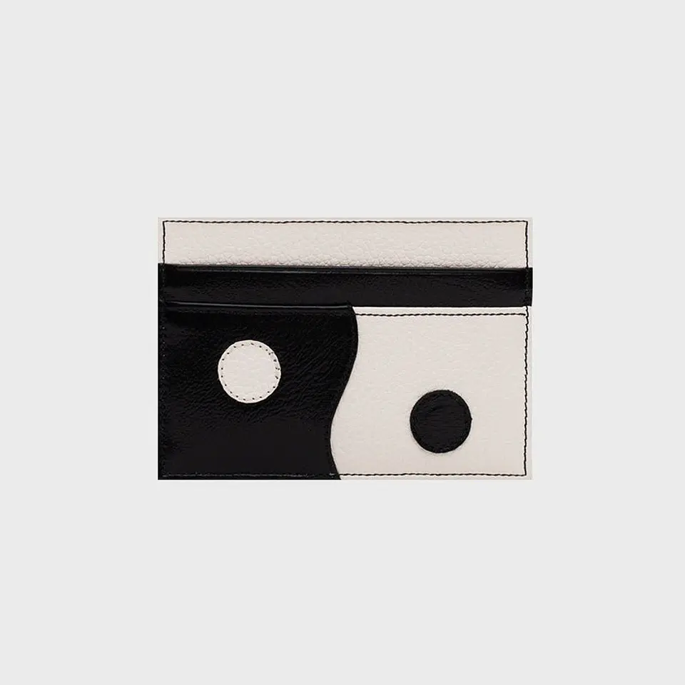 TARJETERO SC YIN YANG HUESO NEGRO 1