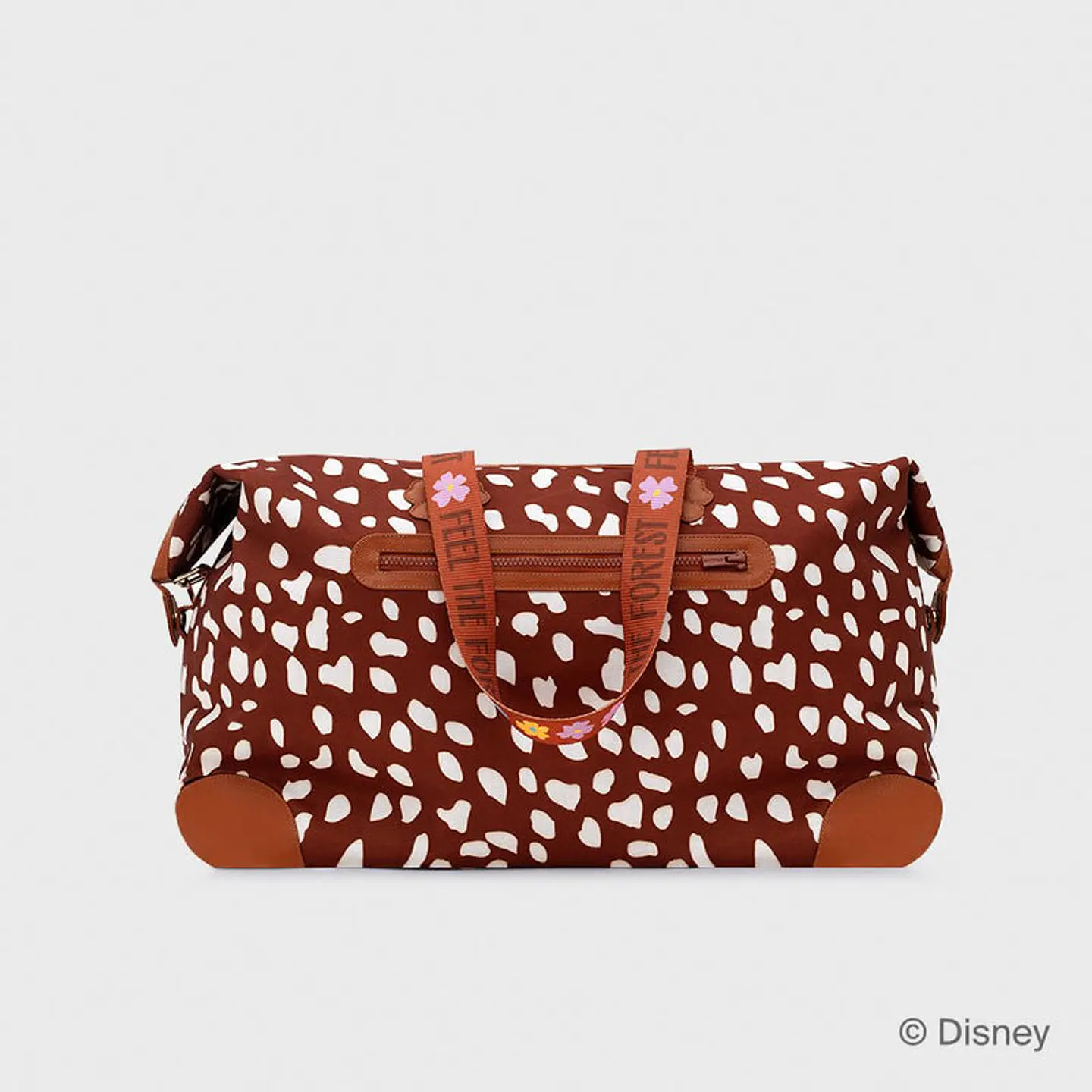 TRAVEL BAG BAMBI PRINT MARRÓN 6