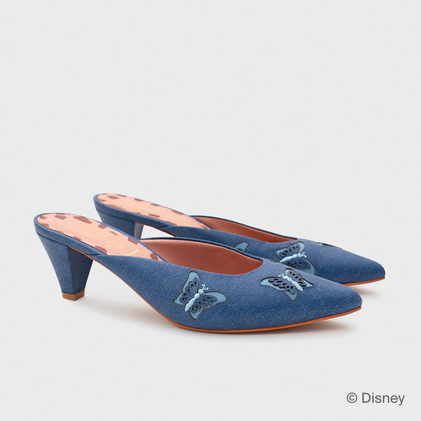 WILDWOOD HEART BUTTERFLIES MIDI CELESTE 1