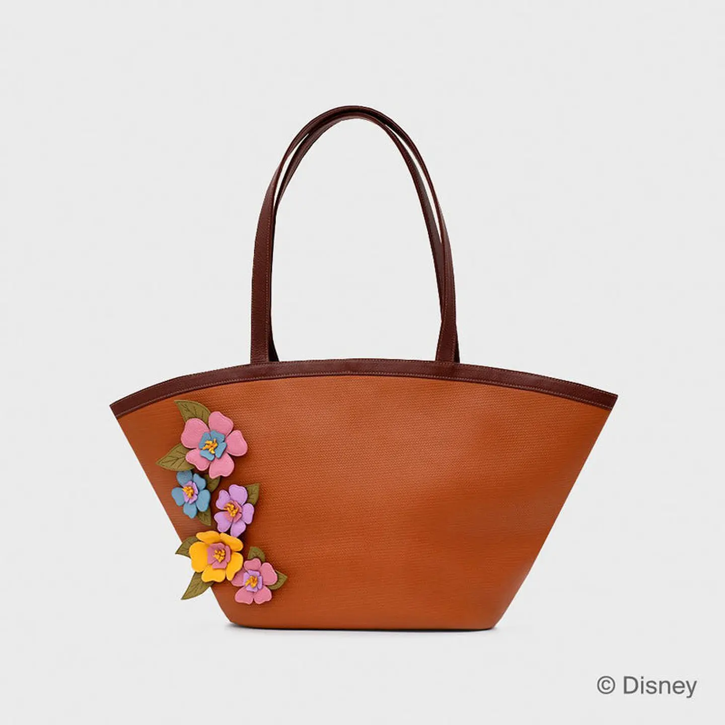 WILDWOOD HEART FLOWERS SUPER TRAPEZE BAG MARRÓN 1