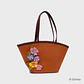 WILDWOOD HEART FLOWERS SUPER TRAPEZE BAG MARRÓN - Miniatura 2