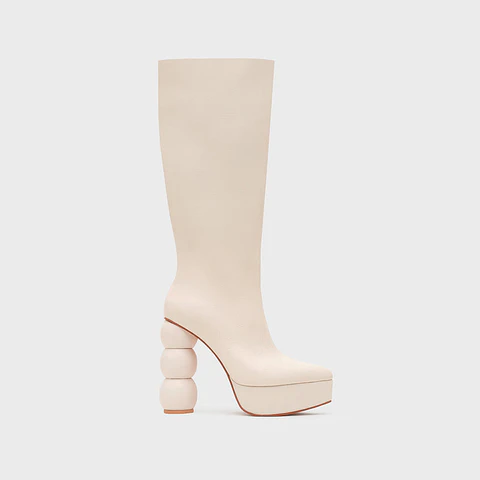 BOTA PLATAFORMA MALIA HUESO