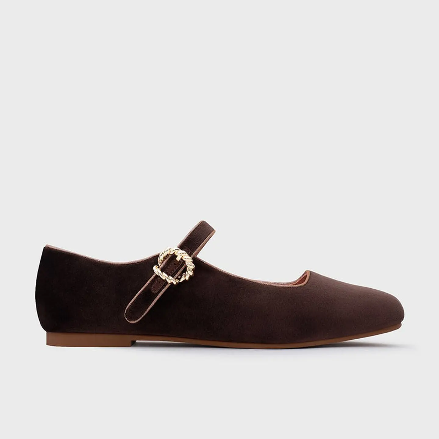 AURELIA FLAT MARRÓN 1
