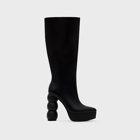 BOTA PLATAFORMA MALIA NEGRO