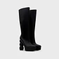 BOTA PLATAFORMA MALIA NEGRO - Miniatura 4