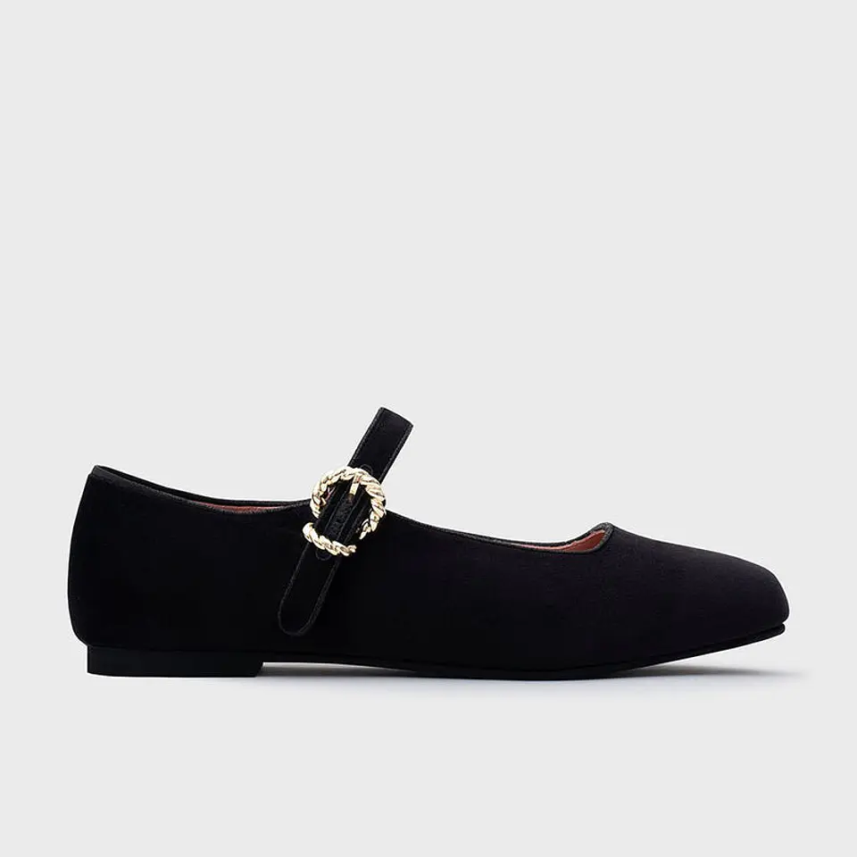 AURELIA FLAT NEGRO 1