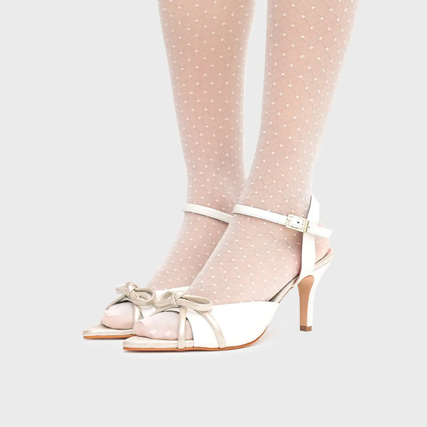 LENA PUMP BRIDE HUESO 2