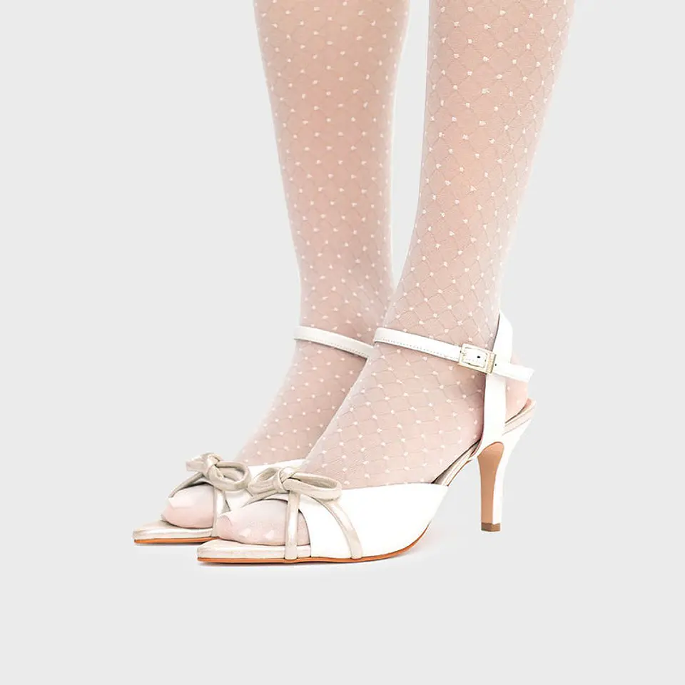 LENA PUMP BRIDE HUESO 2