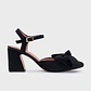 LUANA PUMP 7CM NEGRO - Miniatura 1