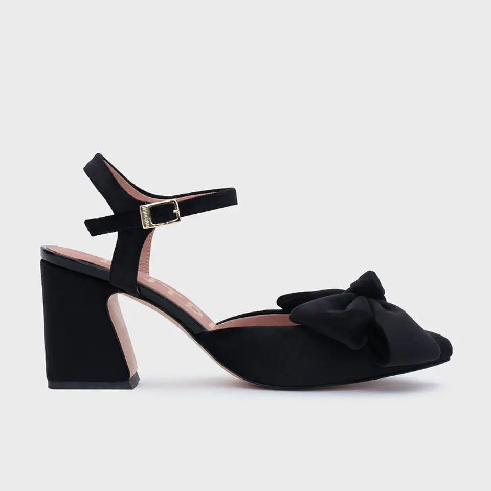 LUANA PUMP 7CM NEGRO 1