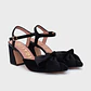 LUANA PUMP 7CM NEGRO - Miniatura 2