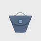 LUCILLE FLAP TRAPEZE BAG AZUL - Miniatura 1