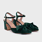 LUANA PUMP 7CM VERDE - Miniatura 2