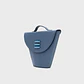 LUCILLE FLAP TRAPEZE BAG AZUL - Miniatura 4