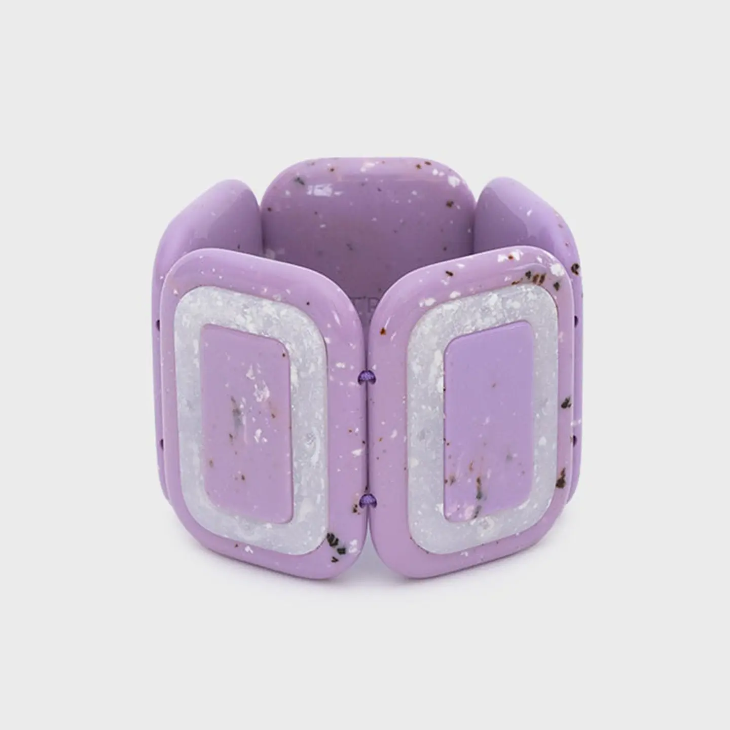 BRAZALETE CORDELIA LILA BLANCO 1