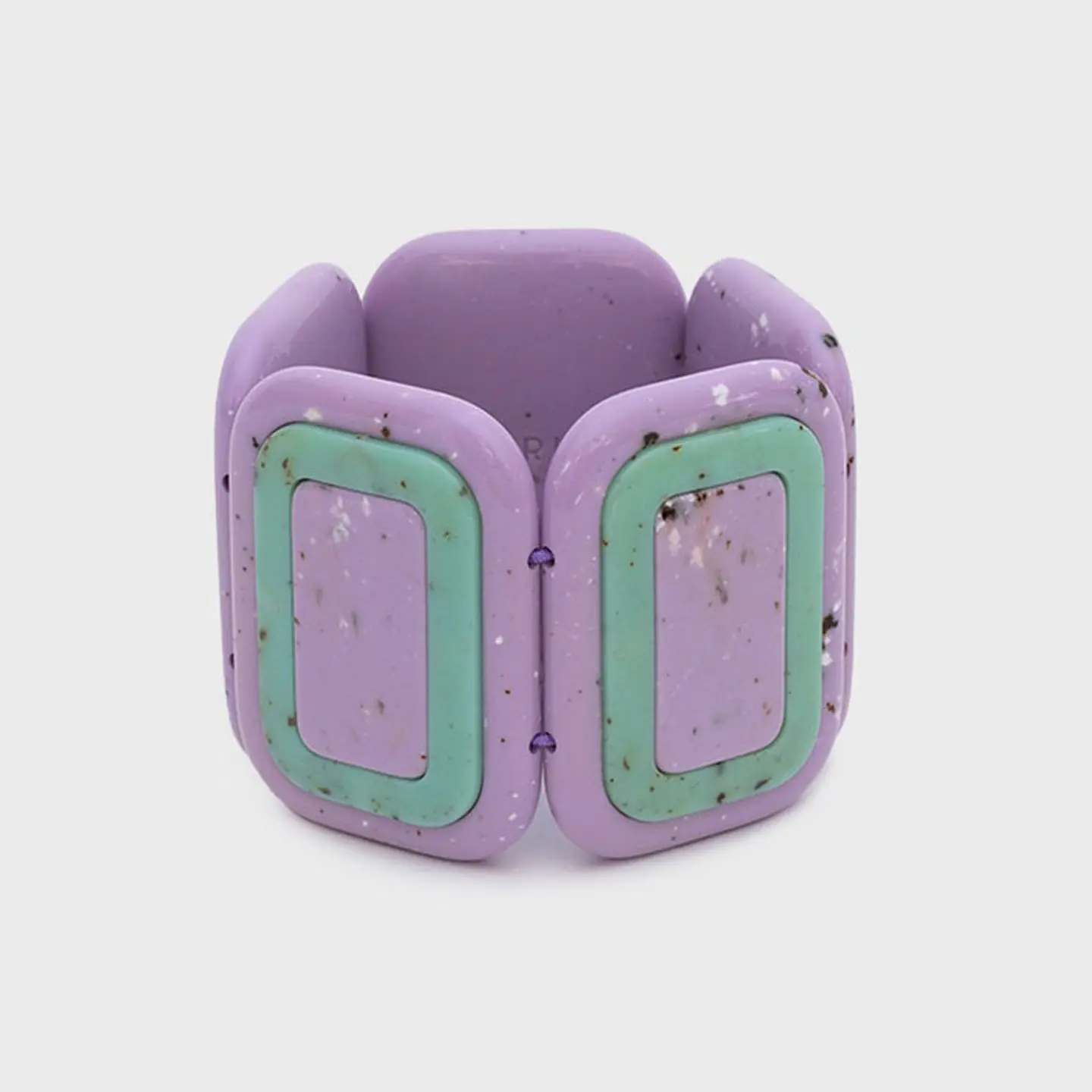 BRAZALETE CORDELIA LILA VERDE AGUA 1