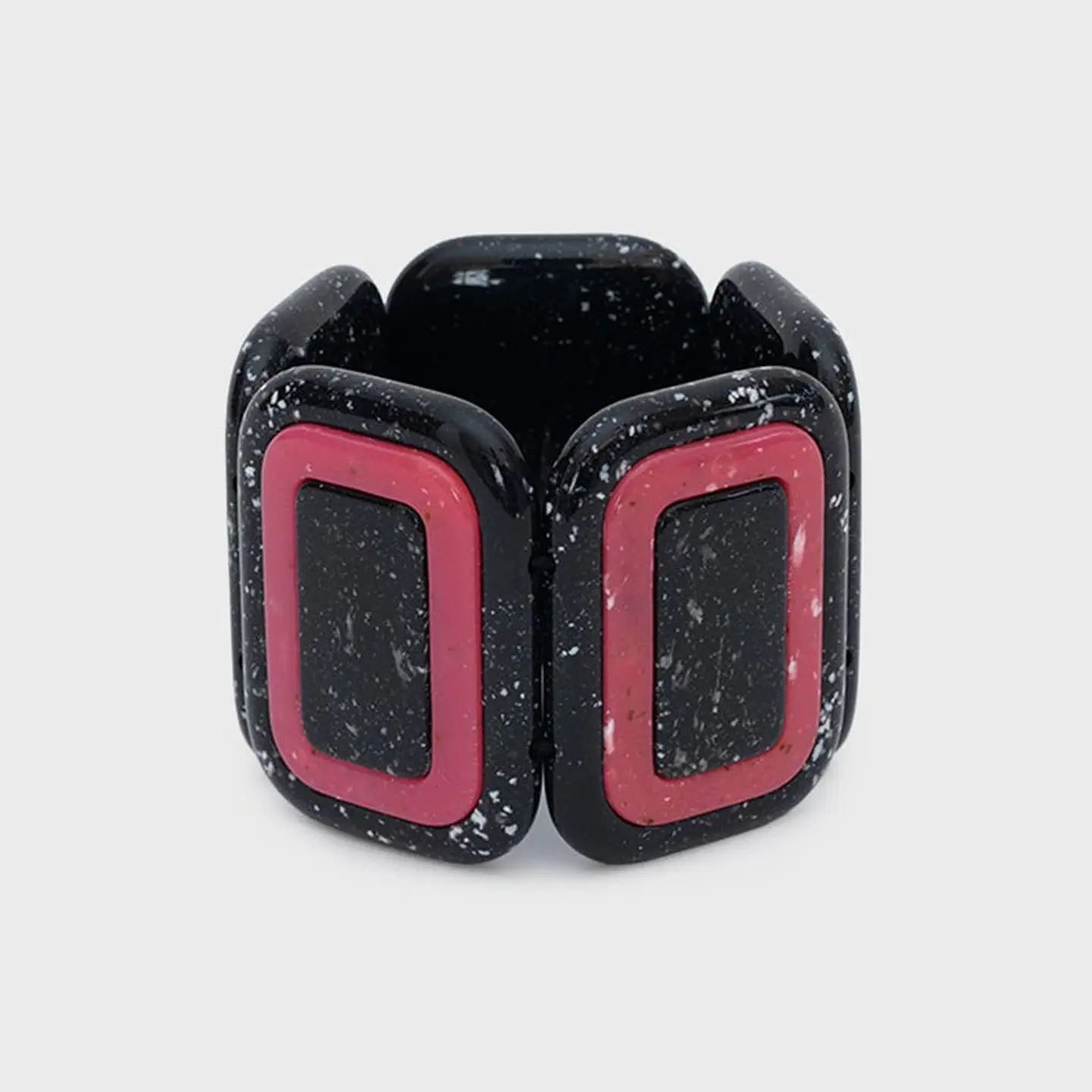 BRAZALETE CORDELIA NEGRO ROSA 1