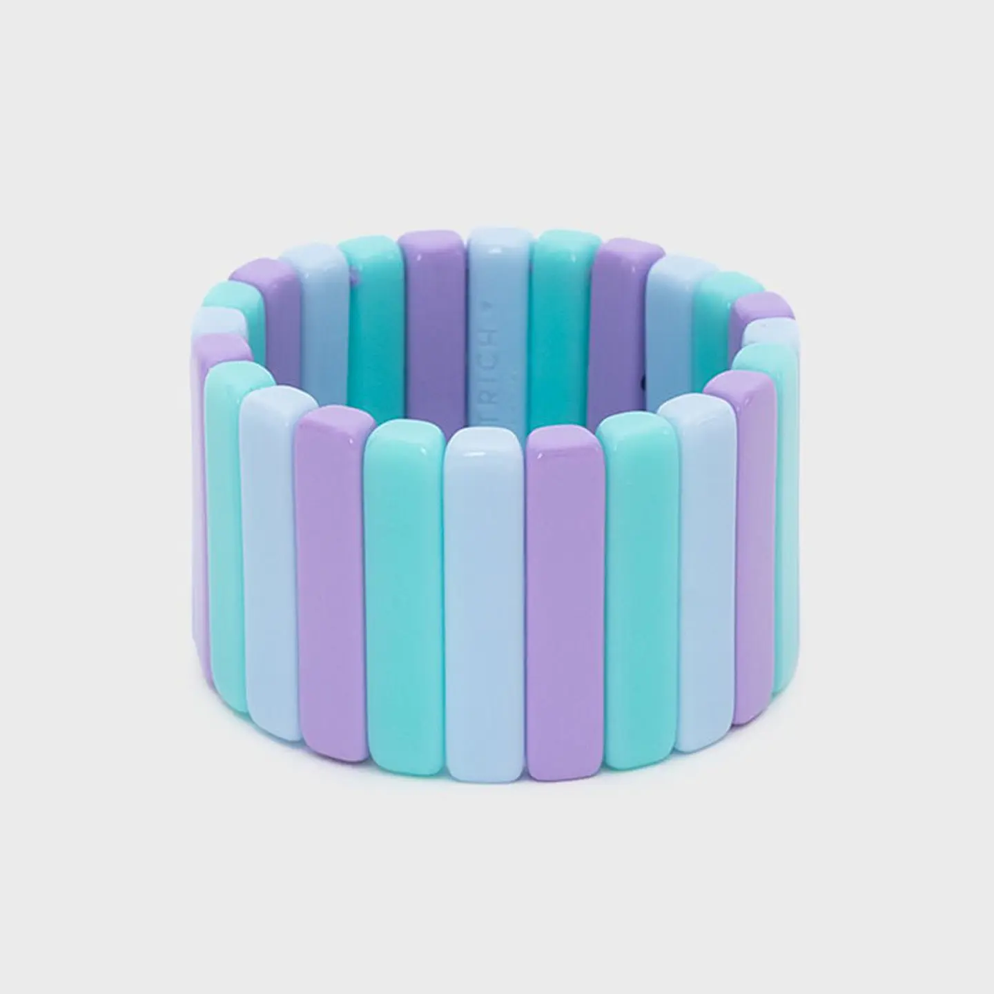 BRAZALETE ROMA LILA VERDE AGUA 1