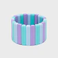 BRAZALETE ROMA LILA VERDE AGUA - Miniatura 1