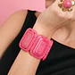 BRAZALETE CORDELIA ROSA OSCURO - Miniatura 2