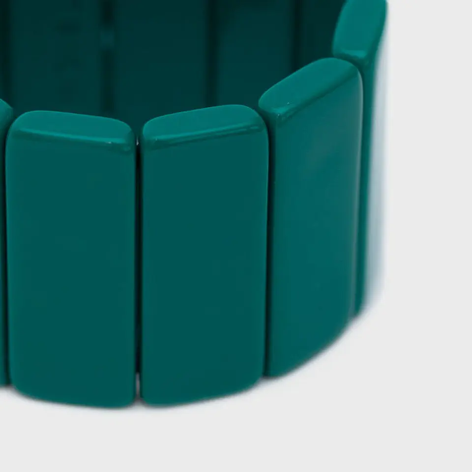 BRAZALETE MAGNOLIA VERDE OSCURO 2