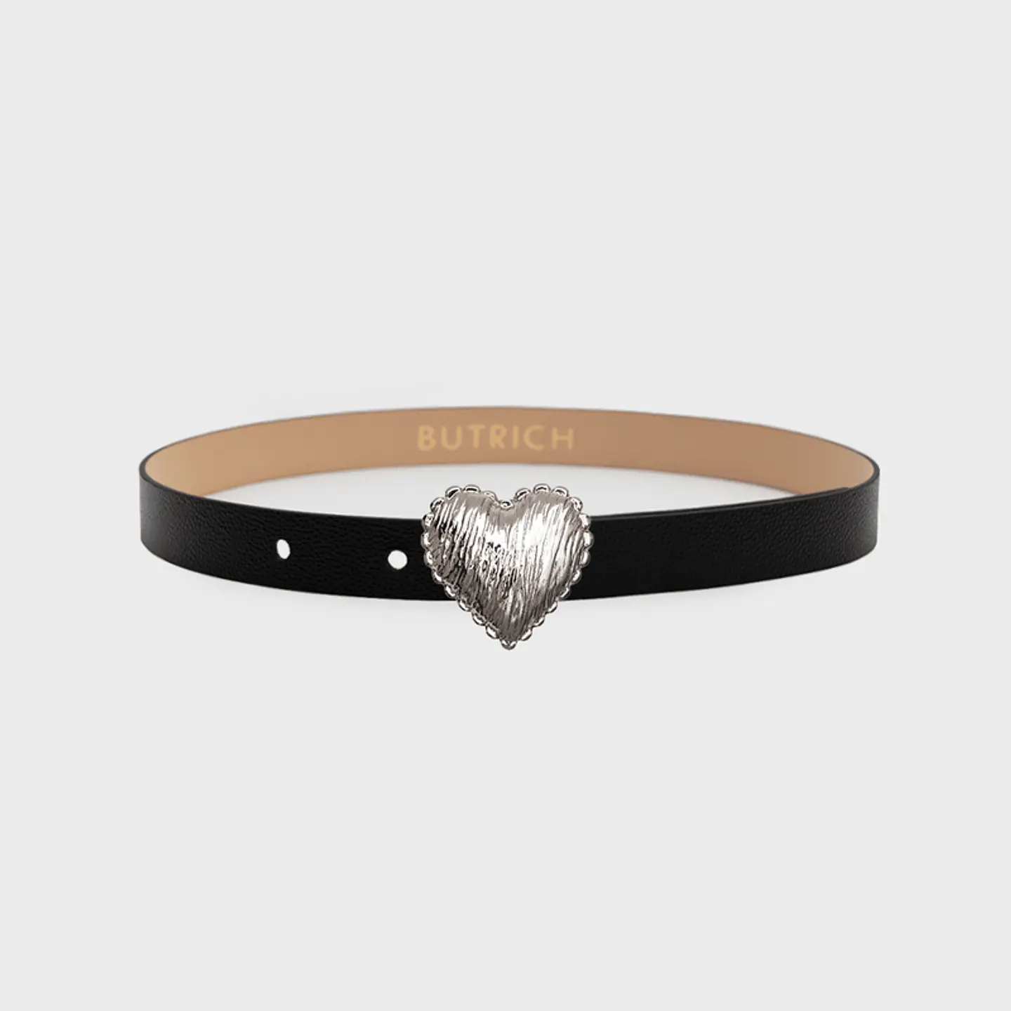CORREA CORAZON CATHERINE PLATEADO 1
