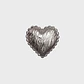CORREA CORAZON CATHERINE PLATEADO - Miniatura 2