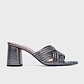 ALESSIA PUMP NEGRO PLATINO - Miniatura 1