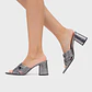 ALESSIA PUMP NEGRO PLATINO - Miniatura 2