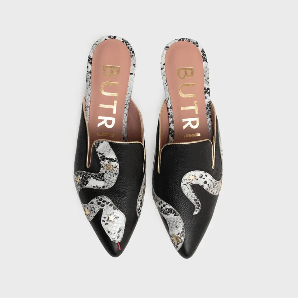 ANACONDA MULE FLAT NEGRO 4