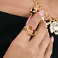 ANILLO CORAZON CORINA DORADO - Miniatura 1