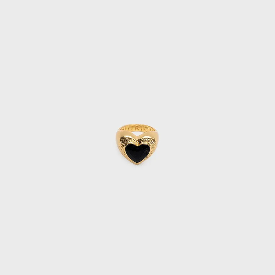 ANILLO CORAZÓN REMEDIOS NEGRO 2