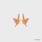 ARETE BUTTERFLIES MAXI AMARILLO - Miniatura 1