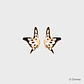 ARETE BUTTERFLIES MAXI NEGRO - Miniatura 1