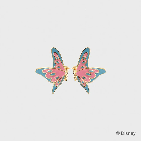 ARETE BUTTERFLIES MAXI ROSA