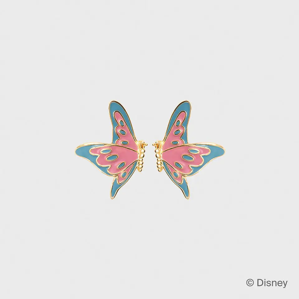 ARETE BUTTERFLIES MAXI ROSA 1