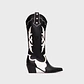 BOTA LUCKY HEARTS HUESO NEGRO - Miniatura 1