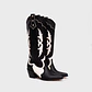 BOTA LUCKY HEARTS HUESO NEGRO - Miniatura 3