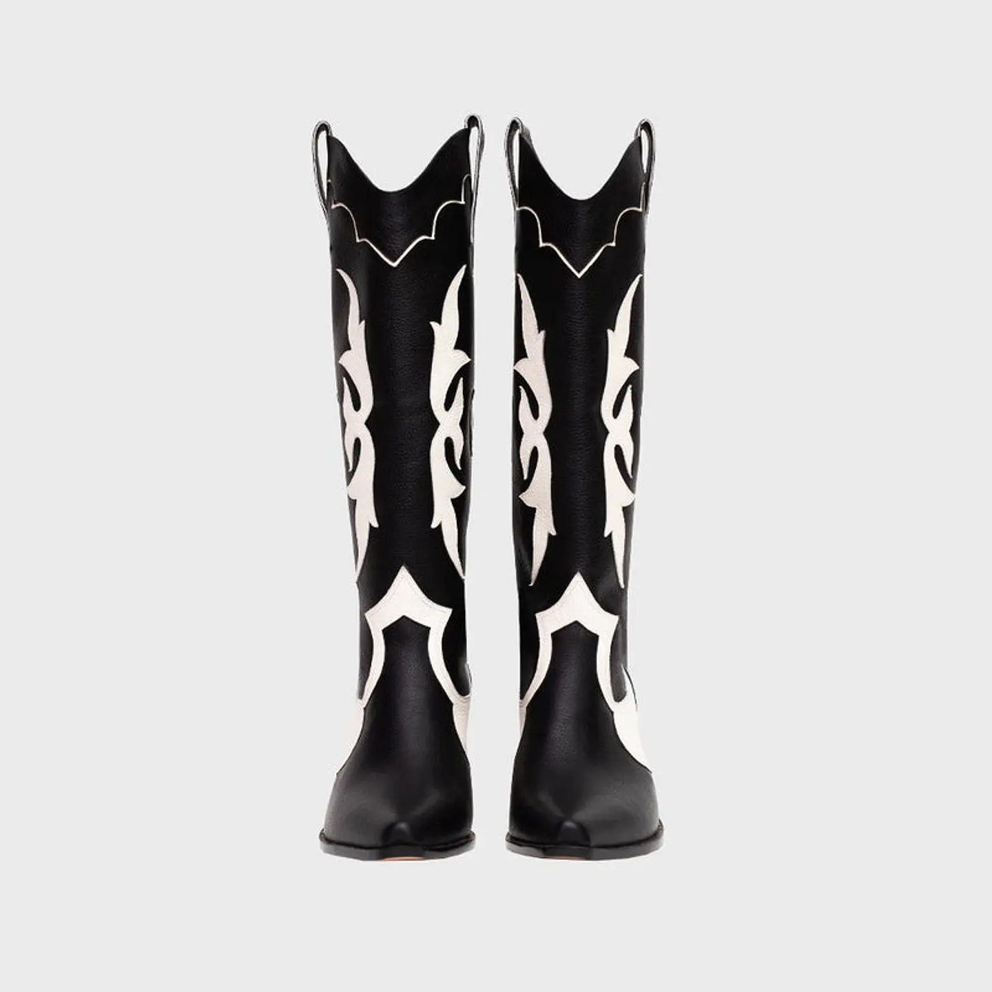 BOTA LUCKY HEARTS HUESO NEGRO 4