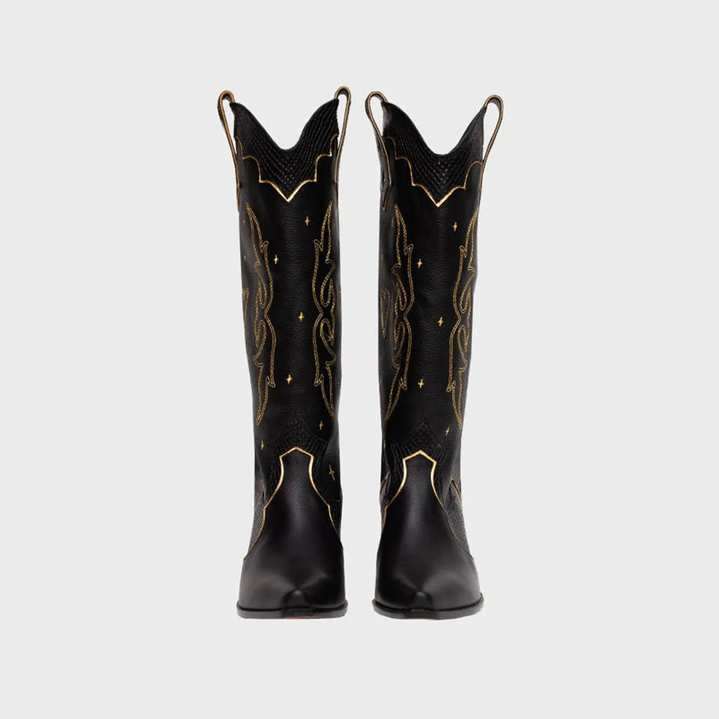 BOTA LUCKY SPARKLES NEGRO 3