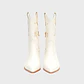 BOTA MEDIA MIDNIGHT COWGIRL HUESO - Miniatura 4