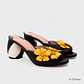 FLOWER PUMP NEGRO AMARILLO - Miniatura 1