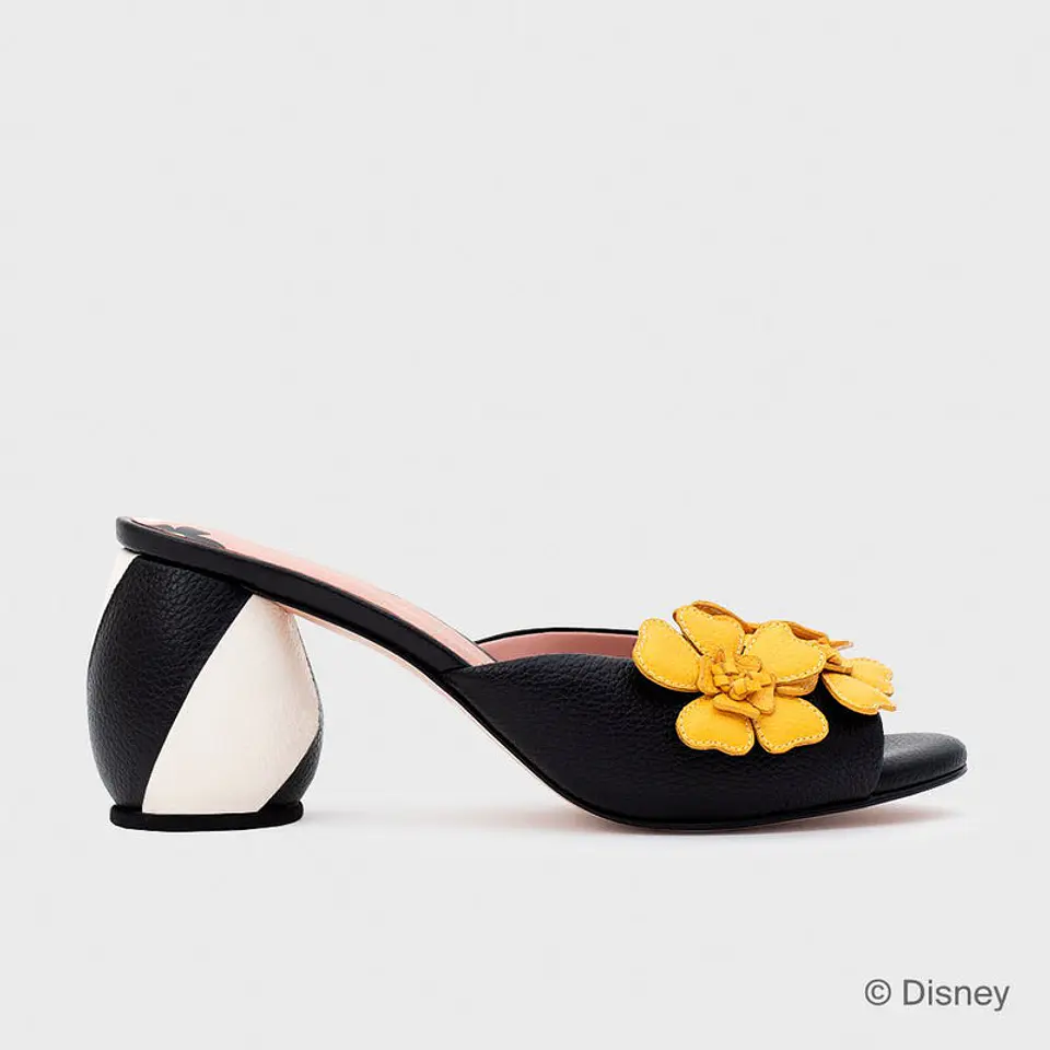 FLOWER PUMP NEGRO AMARILLO 3
