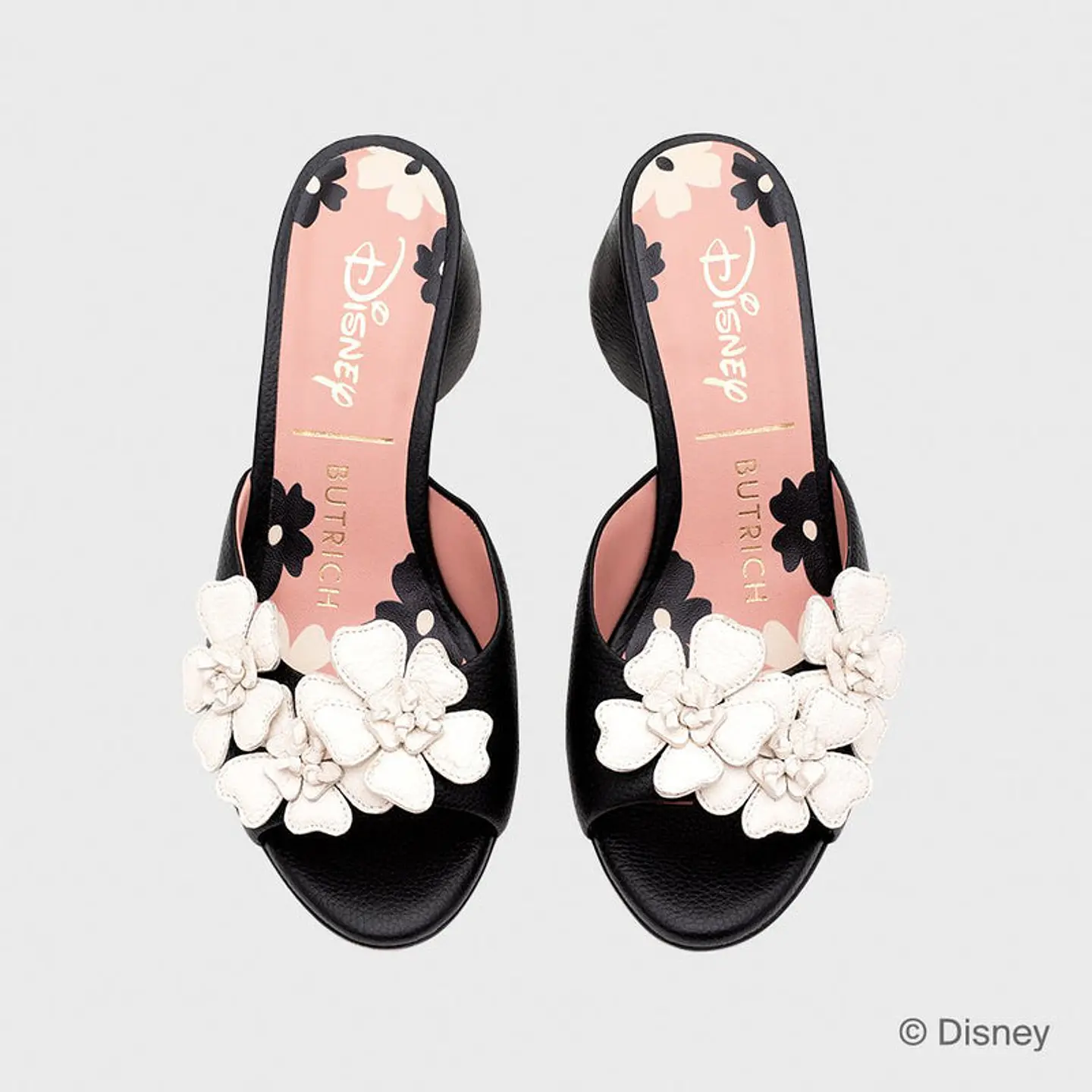 FLOWER PUMP NEGRO HUESO 2