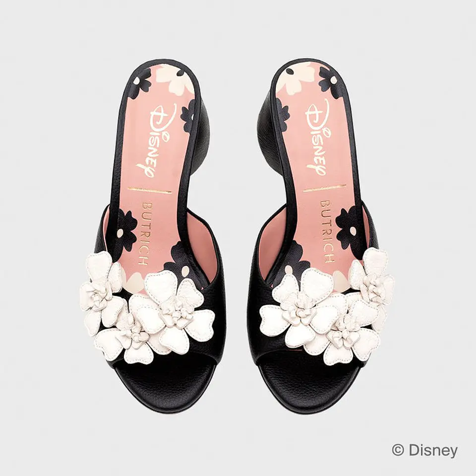 FLOWER PUMP NEGRO HUESO 2
